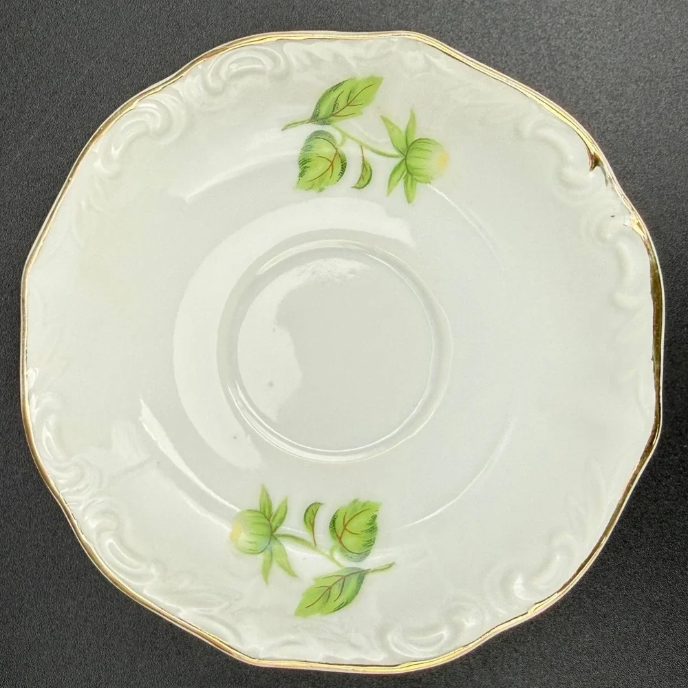 Vintage Tea Cup and Saucer Set Yellow Floral Porcelain Made Japan‎ Chrysanthemum